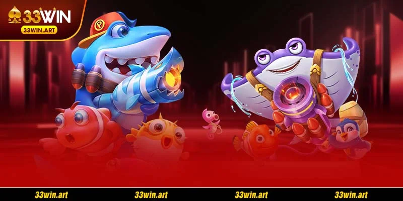 Bắn cá 33WIN quy tụ hàng trăm tự game đẳng cấp